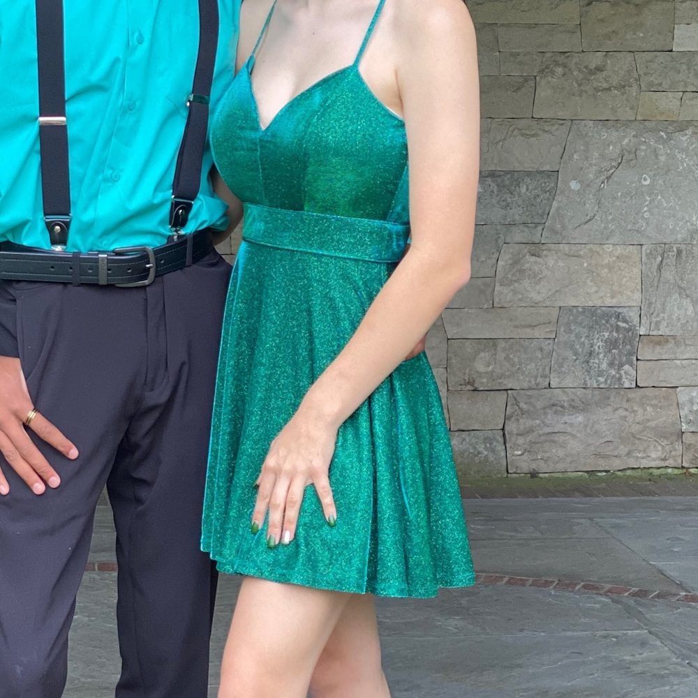 Green Homecoming Dress